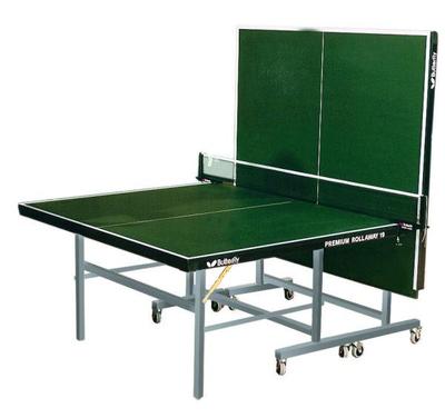 Butterfly Premium Rollaway 19mm Indoor Table Tennis Table - Green - main image